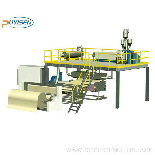 meltblown pp spunbond fabric nonwoven making machine